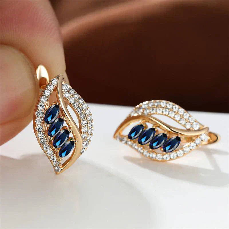 Pendientes de Zafiro Isabella